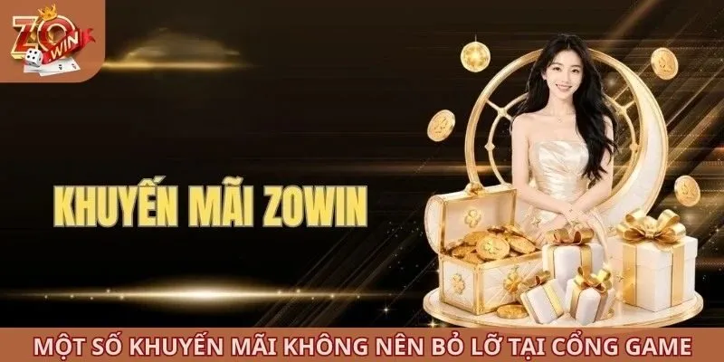 Một số khuyến mãi không nên bỏ lỡ tại cổng game